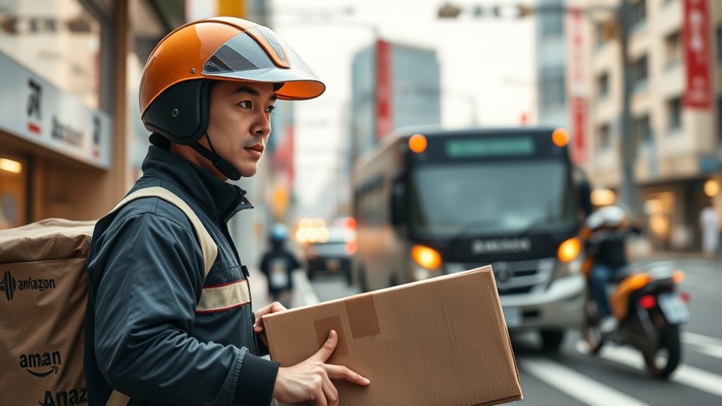 Amazon配送業界における人材請負サービスの需要予測