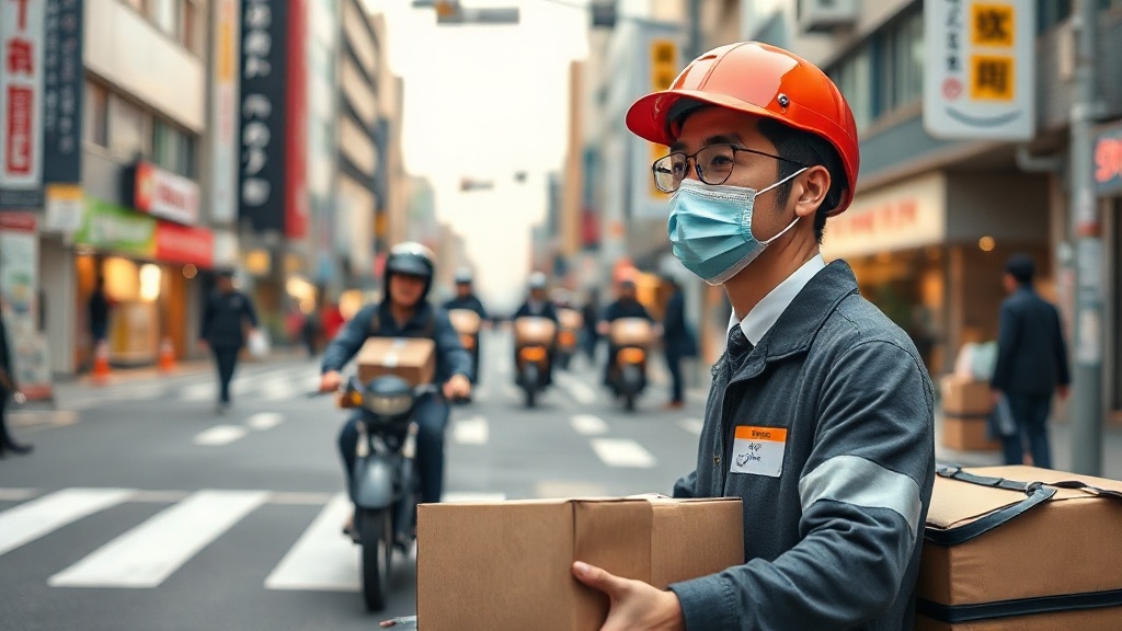 外国人採用による配送業界の人手不足解消